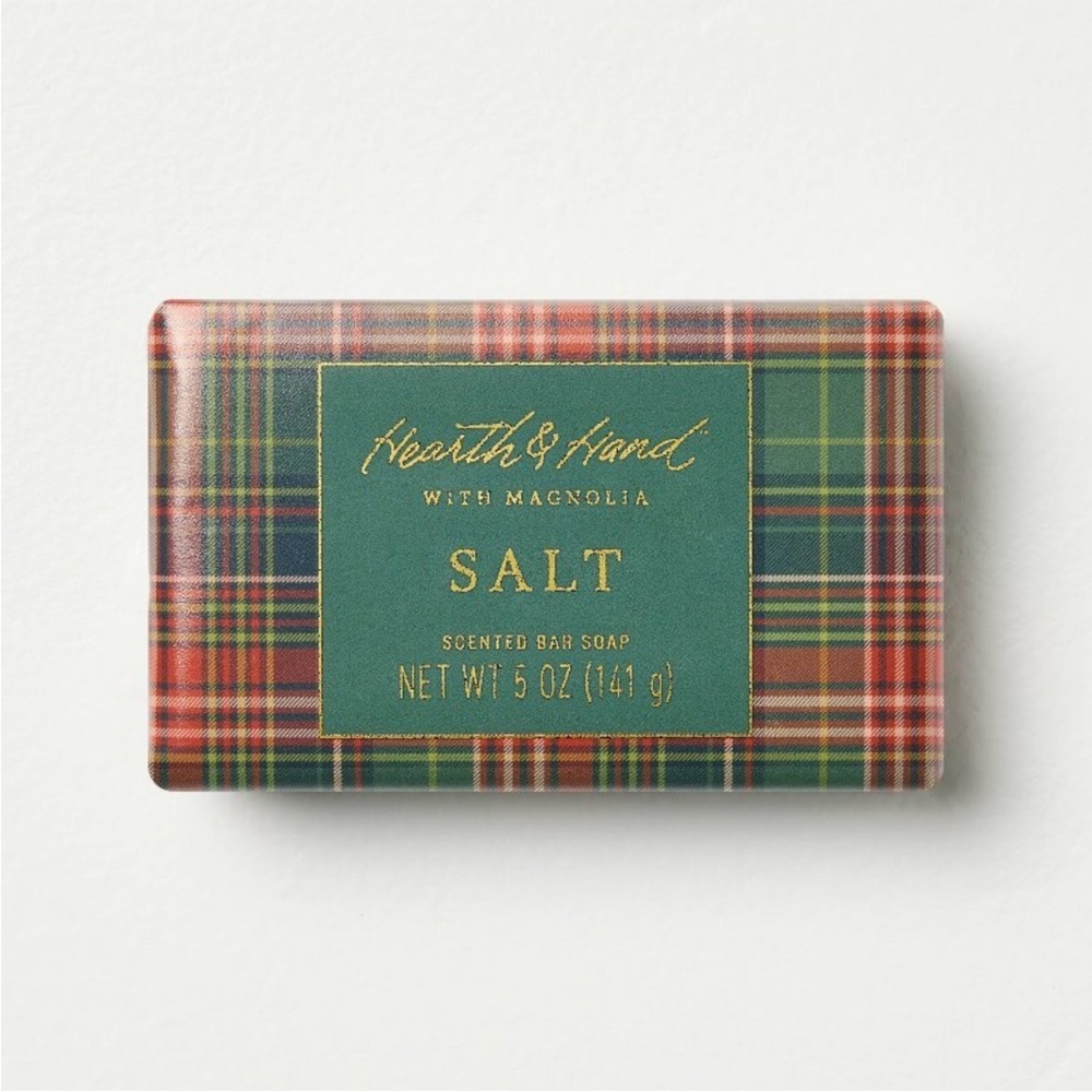 Salt Scented Bar Soap Red/Green 5oz - Hearth & Hand™ with Magnolia